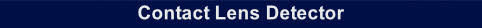 Contact Lens Detector